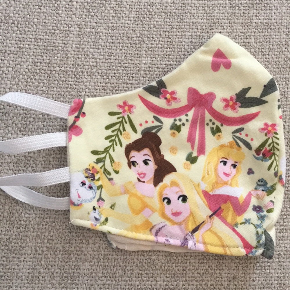 New, cloth Disney Princess face mask.